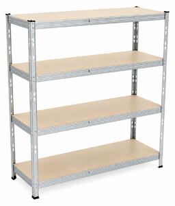 Linder Exclusiv Fém polc 160x60x180 cm 4 polc