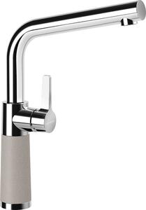 Schock SC-540 konyhai csaptelep Cristalite Concrete, gránit hatás, kerámiabetét, betonszürke