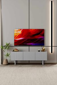 Capella TV-állvány, világosszürke, 120 cm