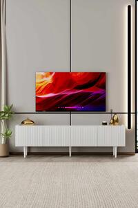 Capella TV-állvány, fehér, 160 cm