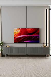 Capella TV-állvány, szürke, 240 cm