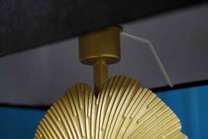 Design asztali lámpa Rashid 78 cm fekete-arany