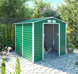 G21 GAH 407 - 213 x 191 cm-es kerti fém ház, zöld (63900527)