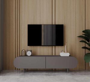 Regulus TV-állvány, szürke, 140 cm