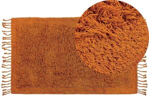 Narancssárga hosszú szálú szőnyeg 80 x 150 cm BITLIS