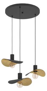 Függőlámpa Stars of Light, Saceda, dimmable, Fekete, Étkező, Fém, Modern
