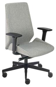 GRO-Moon Black karfás irodai forgószék