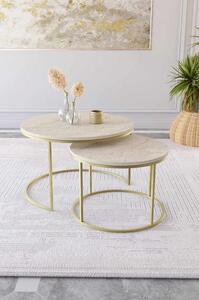 Milas - Gold, Travertine
