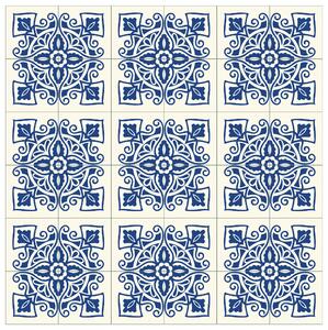 Csempematrica Kék azulejo