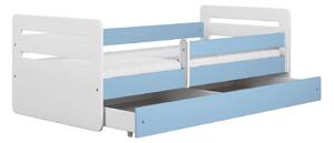 Kocot Kids Tomi Ifjúsági ágy ágyneműtartóval - kék - Többféle méretben