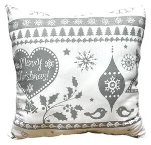 Antiallergén párna Christmas Szürke 40x40cm TiaHome