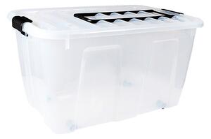 IRIS Home Box 86 literes tárolódoboz zárható tetővel, kerekekkel 22270800