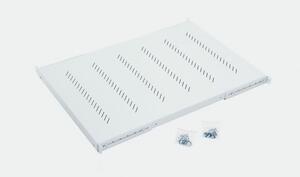 Keline 19“ 750mm perforált polc, 1U, terhelhetősége 80kg