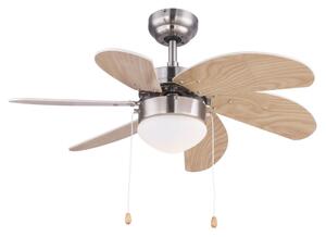 Globo Rivaldo 03301 húzokapcsolos ventilátoros csillár, 1x60W E14