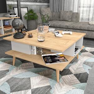 Akya - Oak, White