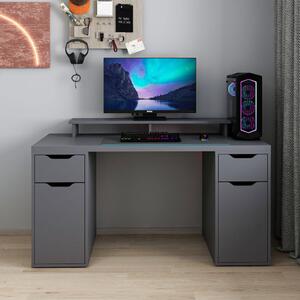 Alen íróasztal, antracit, 150 cm – TR506MNR3861