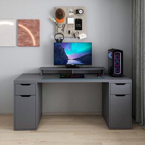 Alen íróasztal, antracit, 180 cm – TR506MNR3867