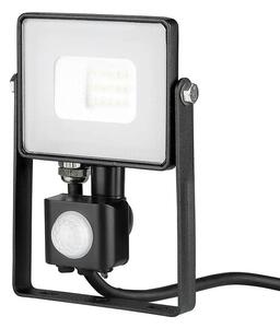 V-TAC mozgásérzékelős LED reflektor 10W meleg fehér Samsung chip - SKU 436