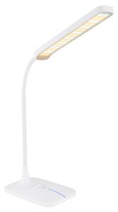 Globo Urano 58419 USB-s, érintőkapcsolós, fényerőszabályozható íróasztali lámpa, 4W LED, 3000-4000-6000K, 300 lm