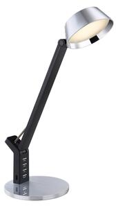 Globo Ursino 58422S USB-s, érintőkapcsolós, fényerőszabályozható íróasztali lámpa, 8W LED, 3000-4000-6300K, 450 lm