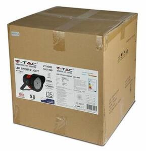 V-TAC sportpálya LED reflektor, 45°, dimmelhető 500W, 5000K - SKU 490