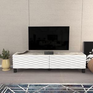 Lerze TV-állvány, fehér, 149,2 cm – TR322RTC2145