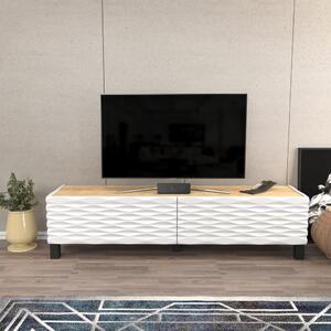 Lerze TV-állvány, fehér, 149,2 cm – TR322RTC2146