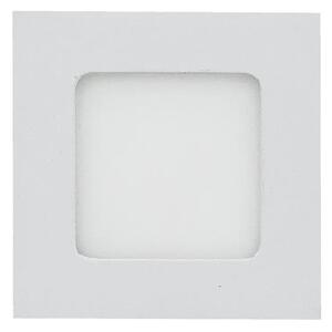 V-TAC süllyeszthető mennyezeti szögletes LED panel 6W meleg fehér - SKU 4863