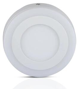 V-TAC falon kívüli mennyezeti kerek LED panel 8W természetes fehér - SKU 4891