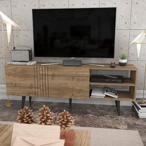 Ronas TV-állvány, dió, 160 cm