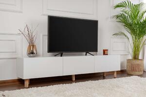 Alvin TV-állvány, fehér, 180 cm