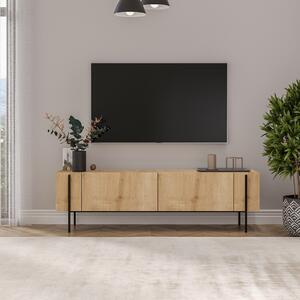 Herman TV-állvány, zafír tölgy, 160 cm