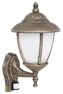 Rábalux Madrid 7836 mozgásérzékelős kültéri falilámpa, 1x60W E27, IP43