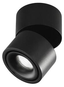 Egger Licht DLS LED mennyezeti reflektor Clippo S, fekete, dimmelhető, Fekete, Dolgozószoba / Iroda, Alumínium, Modern