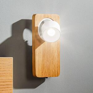 LED fali lámpa Beebo W, tölgy