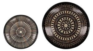 House Doctor - Serve Tálca Set of 2 Barna/Természetes - Lampemesteren
