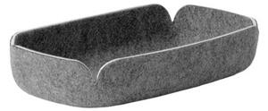 Muuto - Restore Tálca 28x15,5 Grey Mélange - Lampemesteren