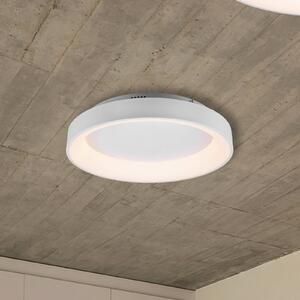 Trio Lighting LED mennyezeti lámpa Girona távirá., fehér színben, dimmelhető, Fehér / opál, Nappali / Étkező, fém, Modern
