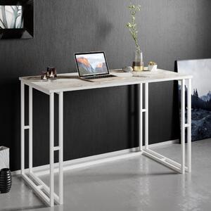 Alfa íróasztal, fehér, 120 cm
