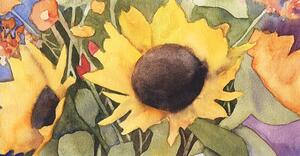 Fotográfia Sunflowers in Watercolor, h2o_color