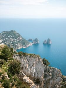 Illusztráció Coast of Capri Italy, Raissa Zwart