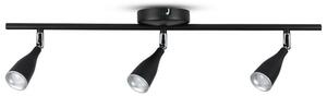 V-TAC 13.5W fekete mennyezeti LED lámpa meleg fehér - SKU 8271