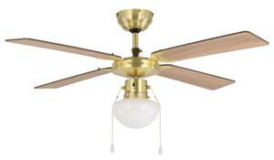 Eglo Fortaleza 35123 húzókapcsolós, ventilátoros mennyezeti lámpa, 1x60W E27