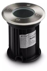V-TAC kerek talajlámpa, IP65, GU10 foglalattal - SKU 7515