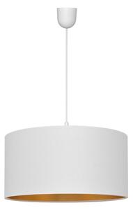 Helam Csillár zsinóron ALBA 1xE27/15W/230V á. 40cm fehér/arany HE0886