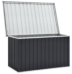 VidaXL antracitszürke kerti tárolóláda 149 x 99 x 93 cm