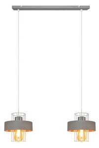 Helam Csillár zsinóron VOLTA 2xE27/15W/230V szürke HE1337