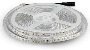 V-TAC LED szalag IP65 SMD 3528 chip 120 db/m meleg fehér, 100 Lm/W - SKU 212038