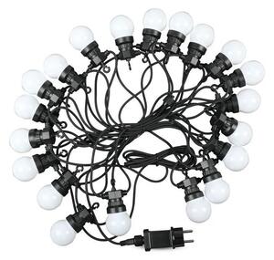 V-TAC LED party fényfüzér 10m 20db fényforrással, meleg fehér - SKU 217439