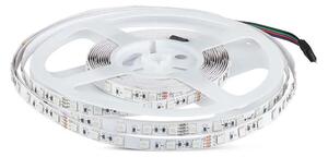 V-TAC LED szalag IP20 SMD 5050 chip 60 db/m RGB, 5 m/tekercs - SKU 212591